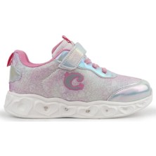 Bags Shoes Cool Yuki-Bebe22/26 İlk Adım Çocuk Işıklı Taban Cırtlı Sneaker Spor Ayakkabı