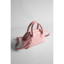 Kadın Pembe Uzun Askılı El ve Omuz Çantası