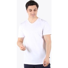 Mckanzie 2021 V Yaka Basic Süprem Regular Fit T-Shirt