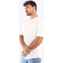 Mckanzie 2737 Waffle Düğmeli Yakalı T-Shirt