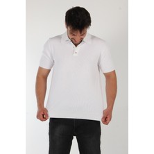 66572 Üç Düğme Yakalı T-Shirt