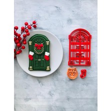 Yılbaşı Kapısı Hamur Şekillendirici Seti /kurabiye Kalıbı / Muhteşem Favori Set / Seramik / Yeni Yıl
