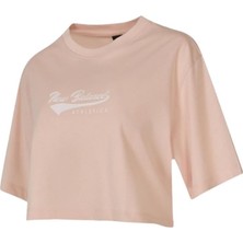 New Balance Nb Lifestyle Women Tshirt WNT3509-SOI Pembe Tişört