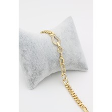 Stil Incisi/xupıng Jewelry Reyna Zirkon Taşlı Bileklik