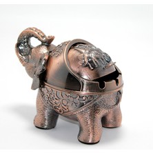 Metal Fil Figürlü Küllük Model 2