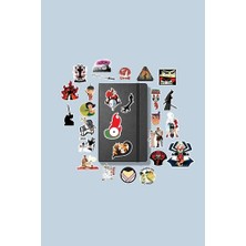 Samurai Jack  Sticker Paketi /bullet Journal Defter Çıkartma Ajanda Laptop Etiket