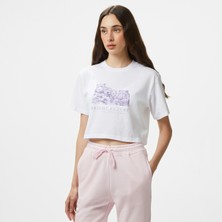 Vans Bright Future Relaxed Crop Ss Çocuk Beyaz T-Shirt.-