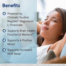 Jarrow Formulas Magmind Magnesium L-Threonate Magtein Magnezyum L-Treonat Brain Memory Health Think Clearly