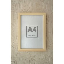 A4 Boyutunda (21X30 Cm) Çerçeve