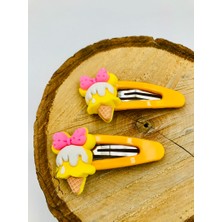 2 Li Figürlü Renkli Lüks Çıt Çıt Toka