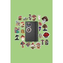 Mushroom Mantar Sticker Paketi /bullet Journal Defter Çıkartma Ajanda Laptop Etiket