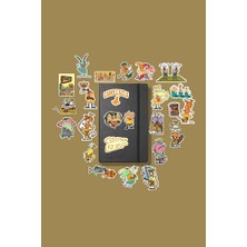 Camp Lazlo Sticker Paketi /bullet Journal Defter Çıkartma Ajanda Laptop Etiket