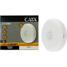 CT-5180 Şarjlı Sensörlü Kablosuz LED Kabin Aydınlatma Mıknatıslı 4000K