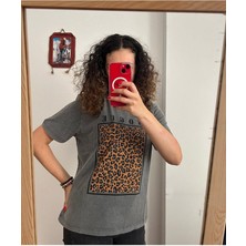 Vouge Baskılı Kadın T-Shirt