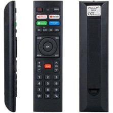 Zibox Telenova Netflıx - Youtube - Spotify - Prime Video Tuşlu Ses Komutsuz Lcd Led TV Kumanda