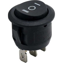 IC-134 Yuvarlak Işıksız On-Off-On 3p Anahtar