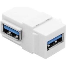 Powermaster PM-25355 USB 3.0 90 Derece Dişi-Dişi Konnektör