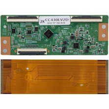 Zibox Weko CC430L V2D02/03/04 CC430LVID Sol Taraf FFC+TCON