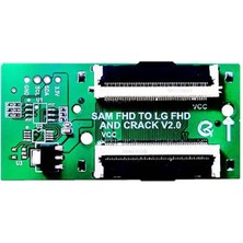 Zibox Lcd Panel Flexi Repair Kart Hd Fpc To Fpc Sam Fhd İn To Lg Fhd Out QK0812C