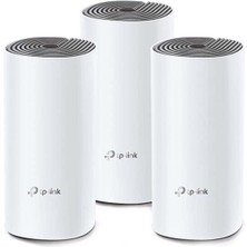 TP-Link AC1200 Deco E4 1200Mbps Mesh WIFI Sistemi (Üçlü)