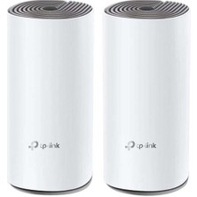 TP-Link AC1200 Deco E4 1200Mbps Mesh WIFI Sistemi (İkili)