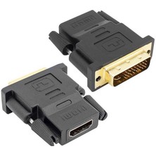 Powermaster HDMI Dişi - DVI Erkek 24+5 Çevirici