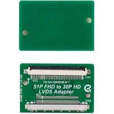 Zibox Lcd Panel Flexi Repair Kart 51p Fhd To 30p Hd Lvds Sam Fhd To Lg Hd