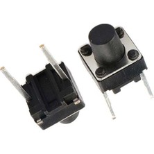 Powermaster Tact Switch Şaseli 6X6X3.5 mm 2 Bacak IC-200A C9 Buton