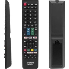 Huayu Rm-Sh1516 Sharp Netflıx- Youtube- Prıme Vıdeo Tuşlu Unıversal Lcd-Led Tv Kumanda