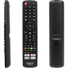 Huayu Hısense Rm-Hs1530 Netflıx- Youtube- Prıme Vıdeo- Google Play Tuşlu Unıversal Lcd-Led Tv Kumanda