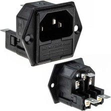 Powermaster IC-213B C14 Power Şase Çift Fuselli Kulaklı