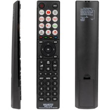 Huayu Rm-L1755 Netflix-Youtube-Hulu-Prime Video-Google Play-My Apps-Rakuten-Disney Tuşlu Universal Lcd Led Tv Kumanda
