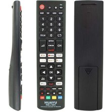 Huayu Rm-L1691 Netflix-Youtube-Prime Video-Google Play Tuşlu Universal Lcd Led Tv Kumandası