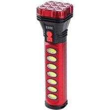 Powermaster HB-707-2 9+4 Ledli Solar + Şarjlı El Feneri
