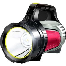 Powermaster Şarjlı Ledli Uzun Menzilli Kamp Tipi Işıldak Fener JS-881A