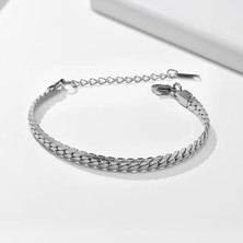 Çelik Yassı Zincir Bileklik