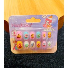 Monalisa Home Lüks  Figürlü  Çocuk Takma Tırnak