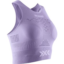 X-bionic Energizer 40 Fitness Crop Top Kadın Mor Bra