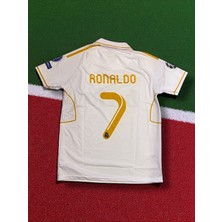 North Stand Nostaljik Real Madrid Yakalı Ronaldo Forması
