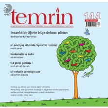 Temrin Düşünce ve Edebiyat Dergisi Sayı: 144 Temmuz - Ağustos 2025