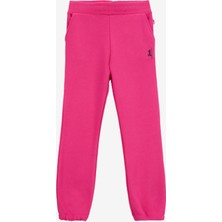 Barbie Lastikli Paça Fuşya Kız Çocuk Eşofman Altı BRB5WG-EA6052