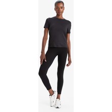 DeFacto Yüksek Bel Beli Saran Pamuklu Basic Düz Sporcu Tayt Z6327AZ25AU