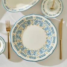 Bella Maison Liana Stoneware 26 Parça 6 Kişilik Kahvaltı Takımı Mavi