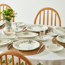 Bella Maison Julia Stoneware 26 Parça 6 Kişilik Kahvaltı Takımı Yeşil