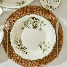 Bella Maison Julia Stoneware 26 Parça 6 Kişilik Kahvaltı Takımı Yeşil