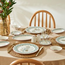 Bella Maison Indian Porselen 26 Parça Kahvaltı Takımı Bordo
