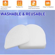 Oasis Oasis 6pcs Yedek Filtre Köpüğü ve Için Keçe Pro Pro Max Dik Vakum AZ4000 AZ4002 AZ4000C Vakum Eki (Yurt Dışından)