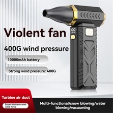 Oasis Oasis Turbo Fan Violent Fan 130000 Rpm Güçlü Hava Üfleyici Beyaz (Yurt Dışından)