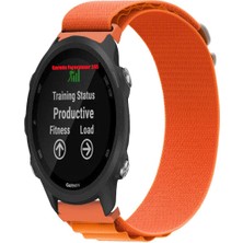 Garmin Forerunner 245 / 245 Music ile Uyumlu Kordon Alpine Loop Döngü Spor Kayış