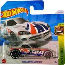 Hot Wheels Dodge Viper SRT10 Acr Metal Araba 1/64 Ölçekli Gerçekçi Detaylar ile Tasarım